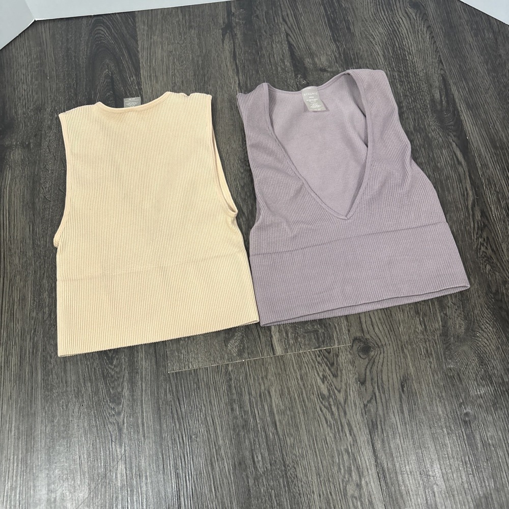 Dynamic Ribbed Cropped Tank Top Women's One Size